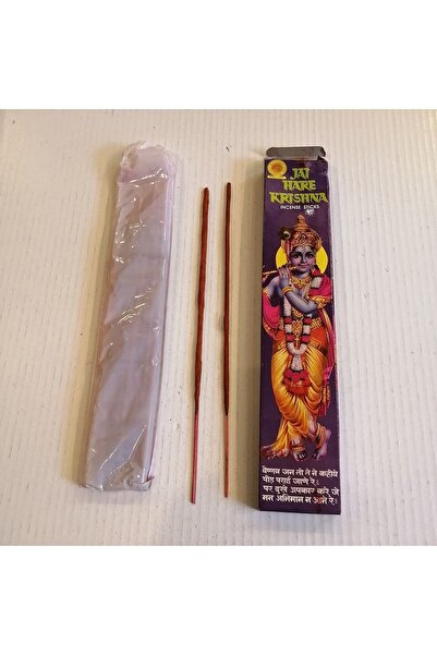 Butik Tülin Otantik Jat Hare Krıshna Baharat Tütsü Kiremit 20 Adet 2 Saat Yan...