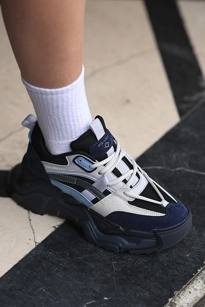 SOLAZER Pantofi albastru pentru femei - Pantofi sport casual 023