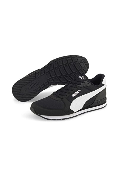 Puma حذاء رياضي St Runner v3 Mesh للجنسين باللون الأسود