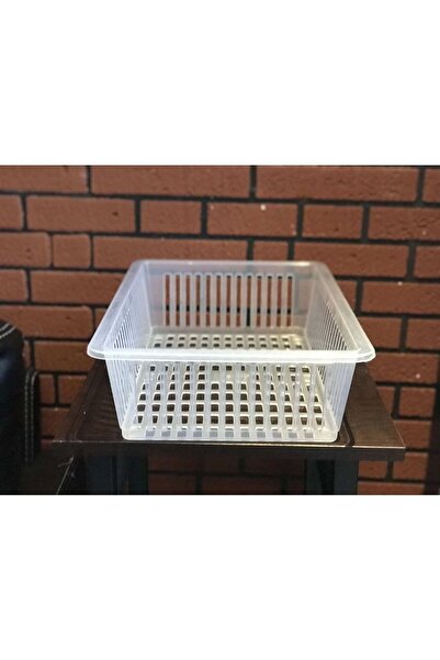 LarinHome Metal Sebzelik 4 Katlı Plastik Çekmli Sebzelik Metal Yedek Parça