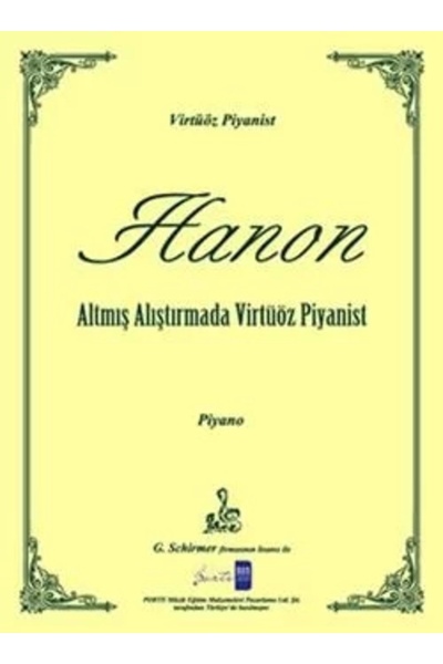 Porte Müzik Eğitim Merkezi Klasik Metotlar - Hanon