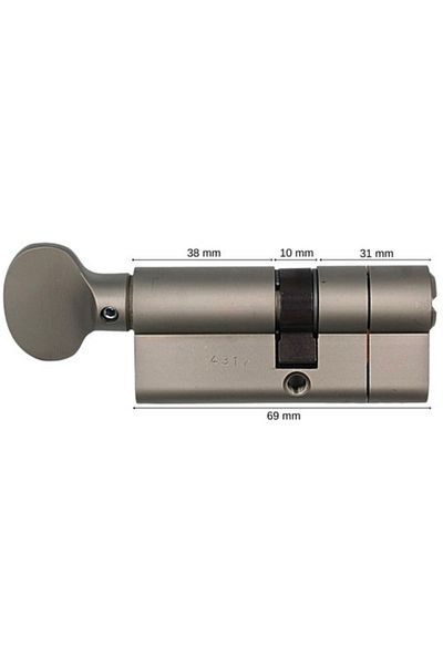 Mul-T-Lock Mtl 600 Hammer Trapped Ball Door Lock 69 mm 51267823