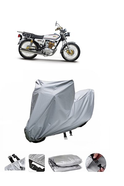 BODYGARD Kuba Cheetah 180R Gold - مشمع دراجة نارية سميك للغاية وحقيبة خلفية م...