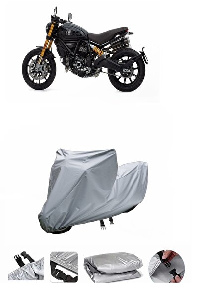 BODYGARD Ducati Scrambler 1100 Sport Pro - مشمع دراجة نارية سميك للغاية وحقيب...