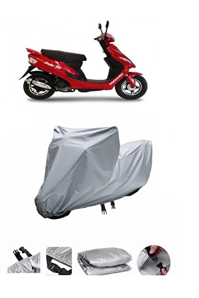 BODYGARD Asya Polo 50 - مشمع دراجة نارية سميك للغاية وحقيبة خلفية