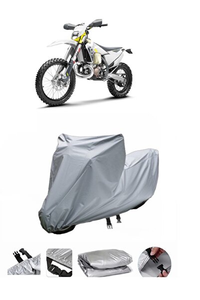 BODYGARD Husqvarna TE 300i - مشمع دراجة نارية سميك للغاية ومطابق للحقيبة الخلفية