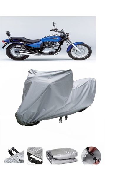 BODYGARD Kawasaki EL 125 - Ultra Thick and Backpack Motorcycle Tarpaulin