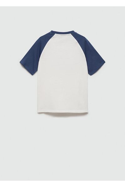 MANGO Kids Tricou Albastru Pentru Copii