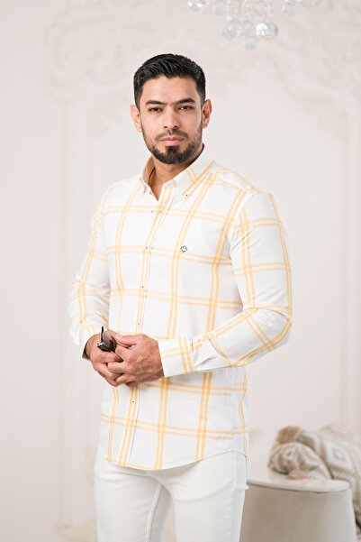 Paul Martin Καλοκαιρινό πουκάμισο με καρό γιακά βαμβακερό - κουμπιά κανονική εφαρμογή