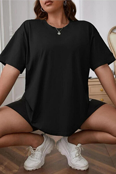 BayBayan Loose Fitting Women's T-Shirt - Crew Neck, Short Sleeve