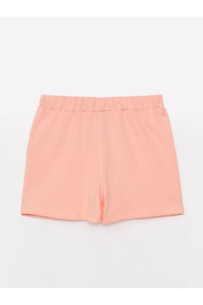 LC Waikiki Основни шорти с еластична талия за момичета