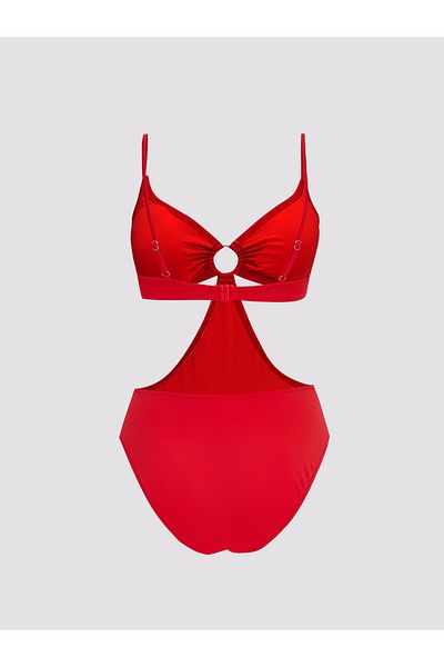 LC Waikiki Gerade geschnittener Damen-Badeanzug