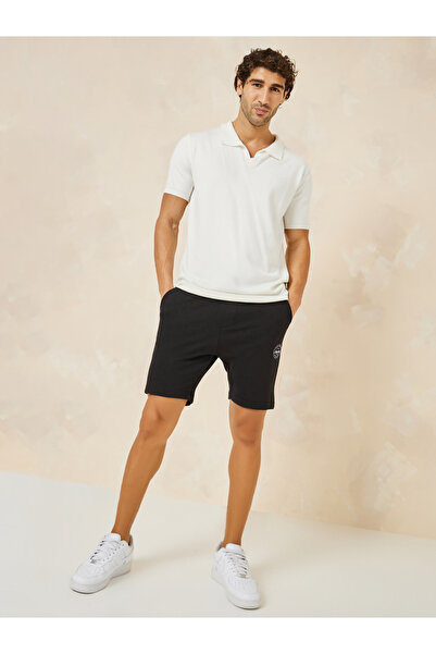 Jack & Jones شورت بطباعة الشعار مع رباط