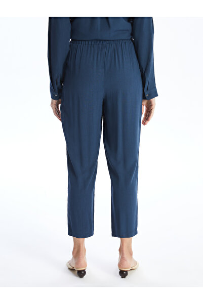 LC Waikiki Kadın Beli Lastikli Düz Pantolon