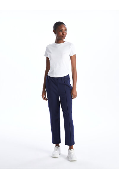 LC Waikiki Dámské rovné tepláky s gumovým pasem