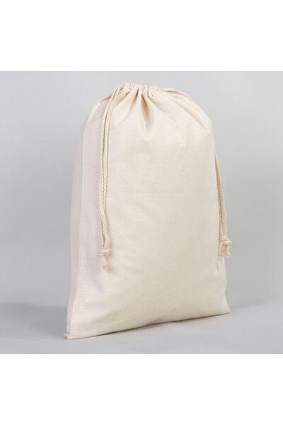 Göcen Ambalaj Çanta 30x35 10 Adet Ham bez Büzgülü Kese Saklama Keseleri Düzenleyici kese Bavul İçi Organizer Bez Torba