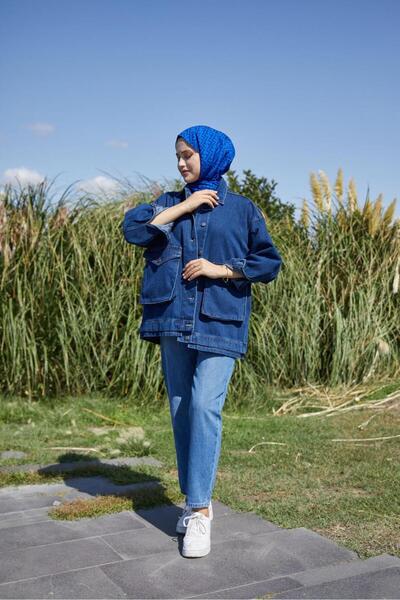 ENZİM JEANS Jachetă de blugi pentru femei - Design confortabil și elegant