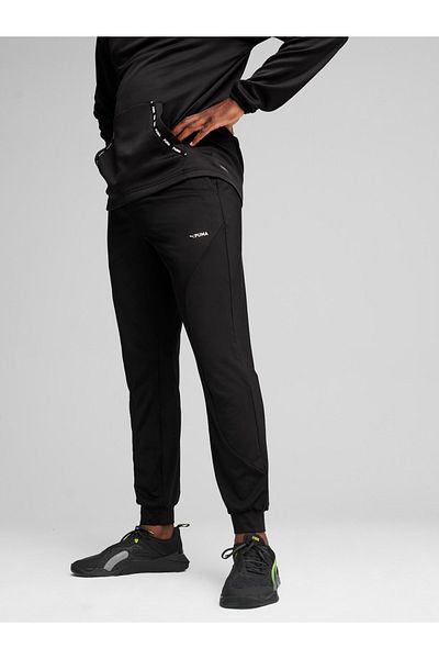 Puma بنطال رياضي بطبعة شعار Polyspan