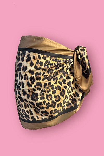 BAHELS Leopard Pattern Special Design Pareo - No Inner, 45*145 cm