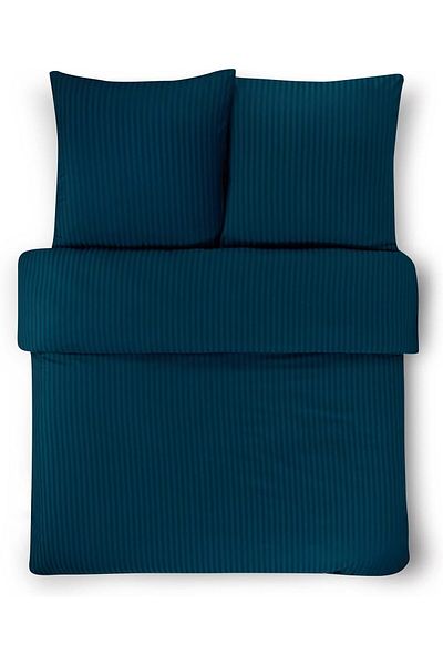 Stupendo Satin Bettwäsche Bettgarnitur Set Bettbezug 155x200 cm-1 x Kissenbezug 80x80 cm mit Reißverschluss Damast