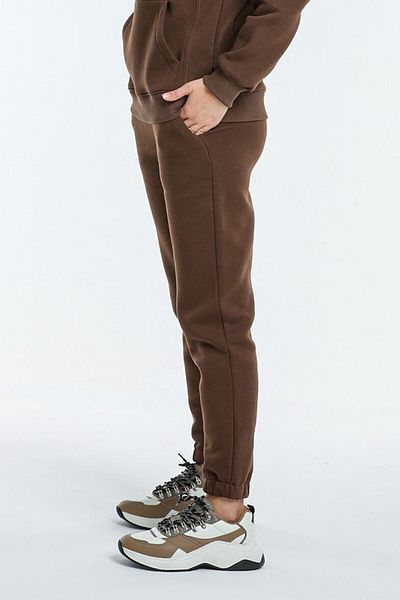 BayBayan Ανδρικό Jogger Sweatpants - Καφέ, Ευέλικτο και Εσωτερικά Βαμβακερό