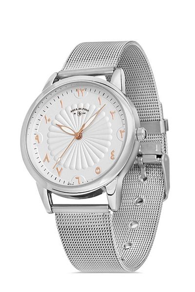 Aqua Di Polo 1987 Metal Steel Women's Wristwatch APL12C710H02