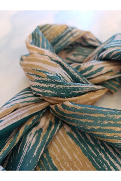 Akel Βαμβακερό Σάλι - Μοτίβο και Ρίγες, Μέγεθος 75x185