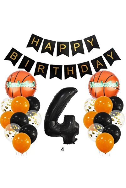 DÜVENCİ TİCARET Set de baloane tematice pentru baschet pentru ziua de naștere...