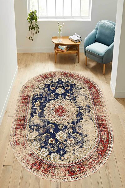 YTR HOME Ψηφιακή τυπωμένη αντιολισθητική βάση - Μοκέτα που πλένεται για σαλόνι και κουζίνα