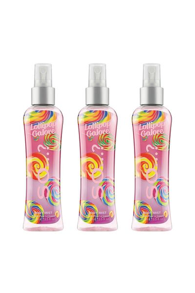 So Fragrance So…? Lollipop Galore Body Mist Vücut Spreyi 100 ml (3'lü Set)