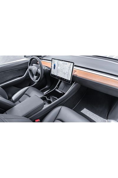 CEPCASE Tesla Model Y Premium Tempered Glass - AR Oleophobic Multimedia Screen Protector