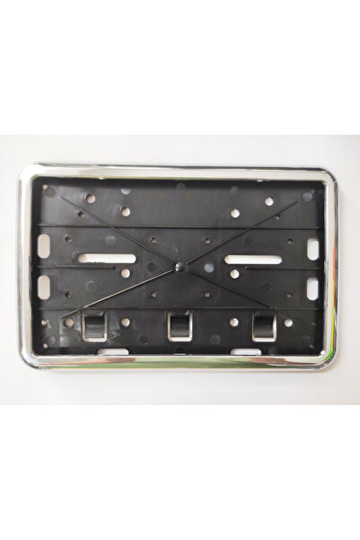 REPLAX Motorsiklet Takmatik Krom Nikelaj Oto Plakalık 25.5cmx16.5cm