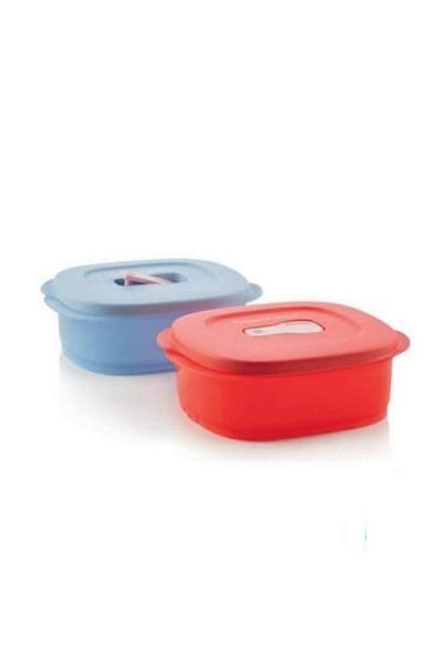 Tupperware Micro Cup Microwave Oven Heating Feeding Bowl 2 pcs