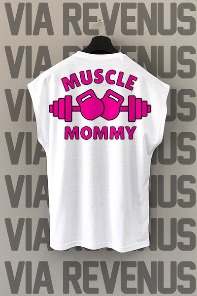 Vordevia Majica za mišiće Štampano - Sportska majica bez rukava T-shirt