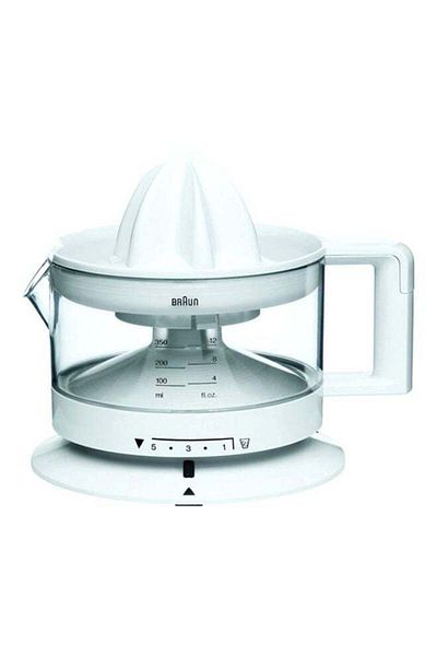 Braun Juicer 20W motor, Pulp Control, 350ML bowl with Scale, 2 Way rotation, Auto Star-Stop - CJ3000