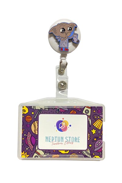 neptünstore Suport card Dobby Yoyo - Insigna cu nume și cu umeraș