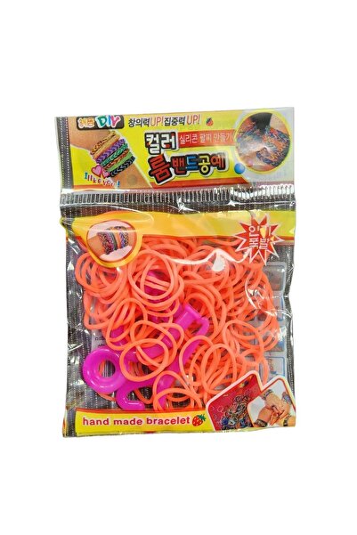 kırtasiyexpress 2 Adet Bileklik Yapma Seti Kanca Lastik Bant Küçük Boy Örme Tığı