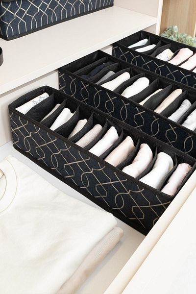 Ecolux Accordion Drawer Organizer Flippers - S - 2 Pieces