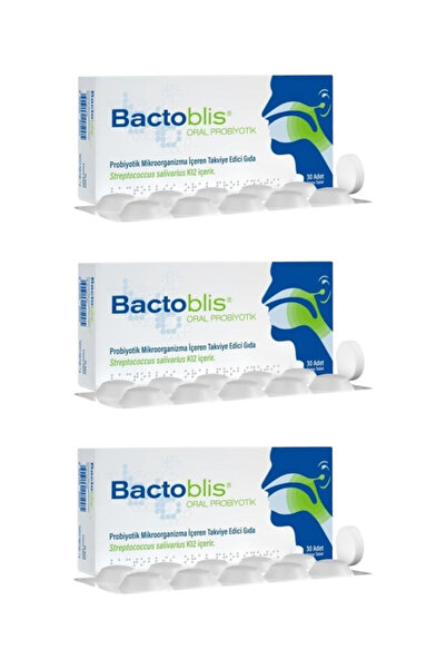 ENAFARMA Bactoblis Oral Probiyotik 30 Tablet 3 Adet