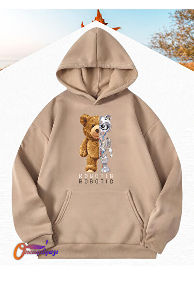 oneagılyazı ROBOTIC Dječja majica sa kapuljačom