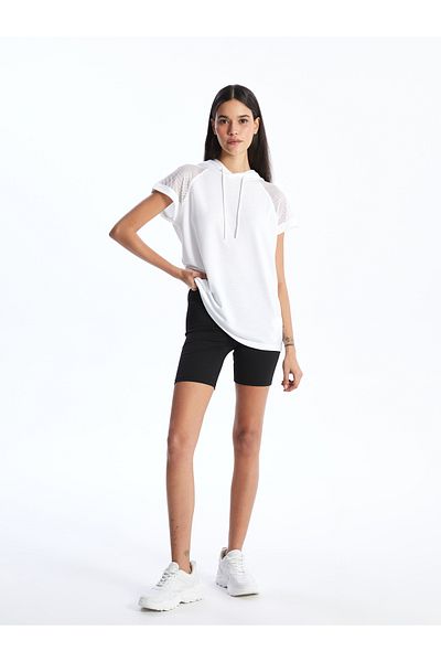 LC Waikiki Women's Shorts Leggings - Straight Cut with Elastic Waist