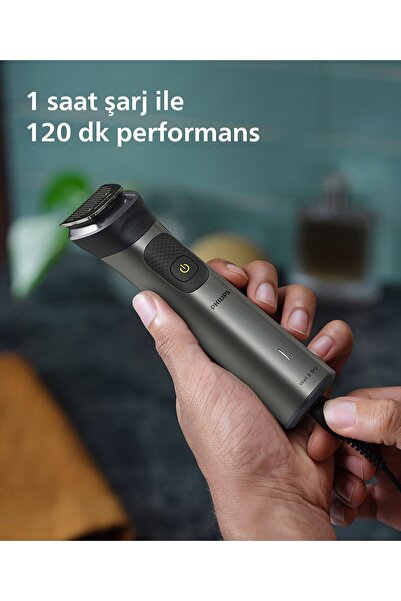 Philips 15'i 1 Arada Erkek Bakım Seti Mg7950/15-yüz/saç/vücut (ISLAK/KURU KUL...
