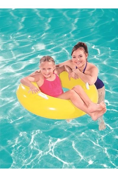 BESTWAY 91 cm Colorful and Yellow Inflatable Sea Buoy with Grip