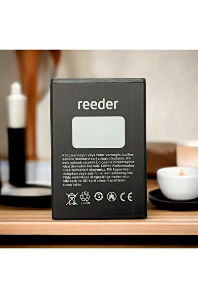 NewOrg Reeder P13 Blue Max Pro Lite 2022 Batarya Reeder Uyumlu KLB395P667 Batarya