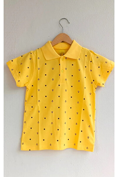 DUDO GİYİM Μπλουζάκι με κοντό μανίκι με στάμπα Anchor Sailor για αγόρια και κ...