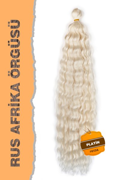 TAM TARZ Rus Afro Dalgası Saç - Platin Sarı