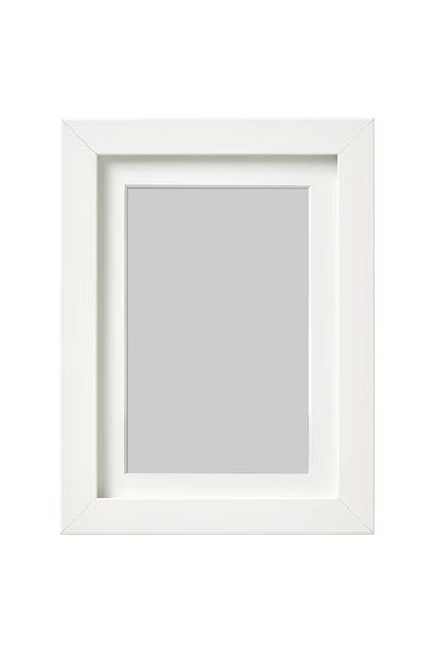 IKEA Rödalm 13X18 cm White Wooden Photo Picture Frame - Deep Thick Edges