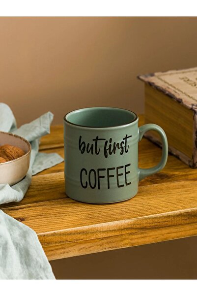 LC Waikiki LCW HOME Yazı Baskılı Seramik Kupa 345 Ml