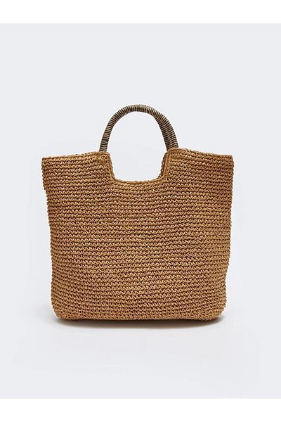 LC Waikiki Lcw Accessories Straw Women's Shoulder Bag