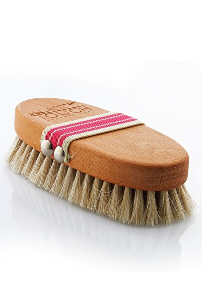 LAST TOUCH % 100 Doğal At Kılı Selülit Fırçası (saklama Kesesi Hediyeli )